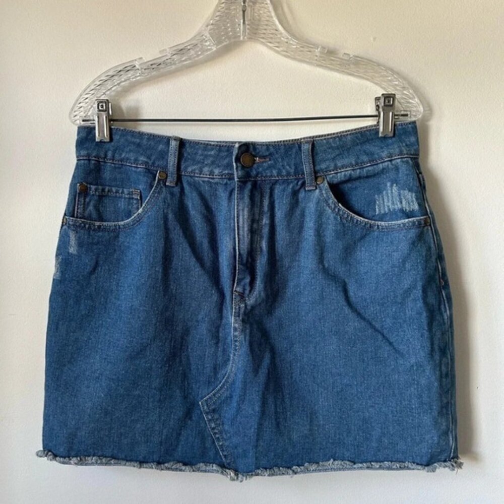 Roxy Jean Mini Skirt